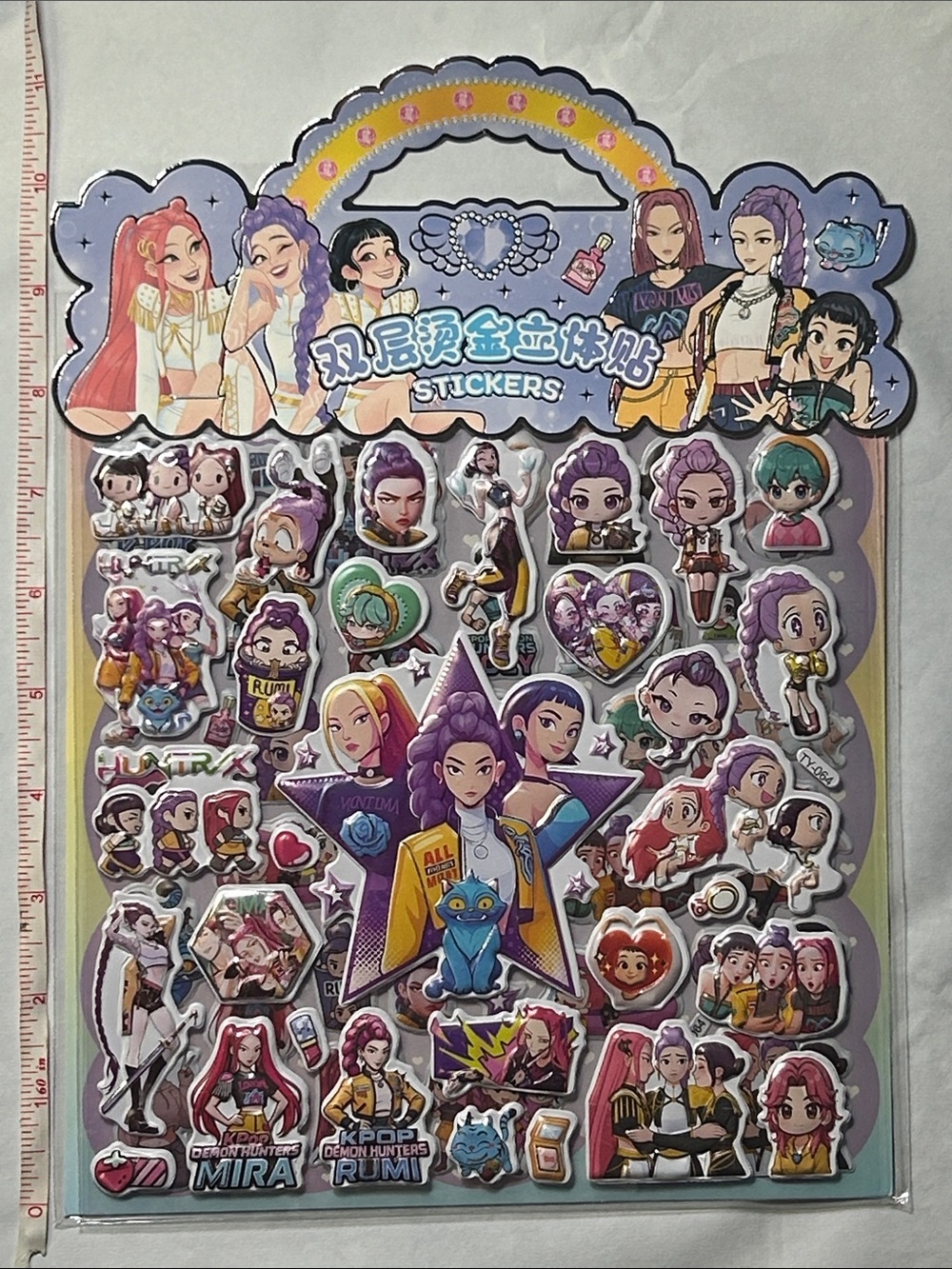 Kawaii Anime Puff Stickers - 2 Shts - 3D Puffy Stickers Cute Scrapbook Journal